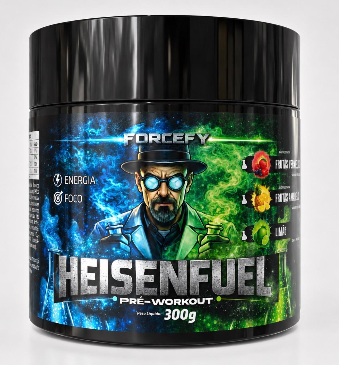 Imagem de Pre-Treino Heisenfuel ForceFy 300g Sabor:Frutas Vermelhas