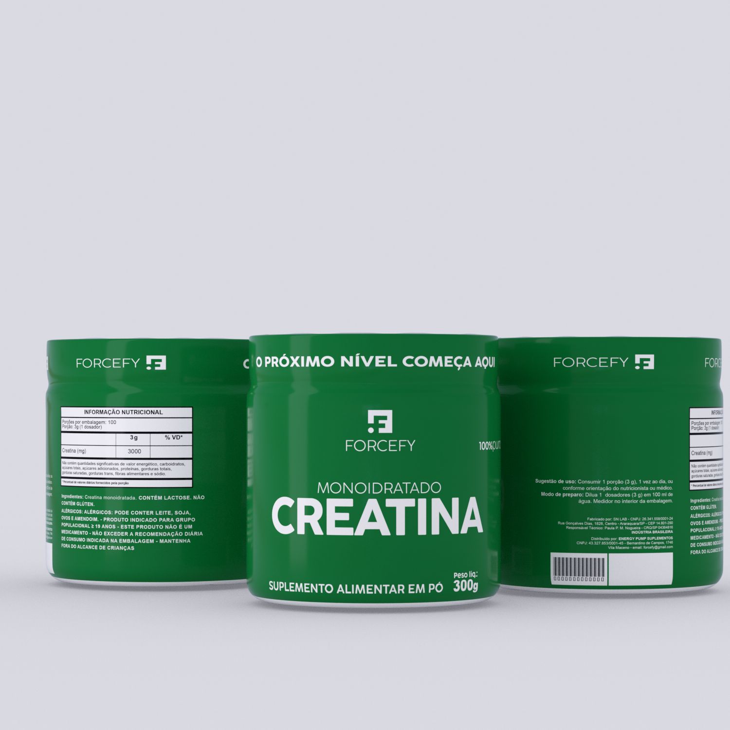 Imagem de Creatina Forcefy 300g