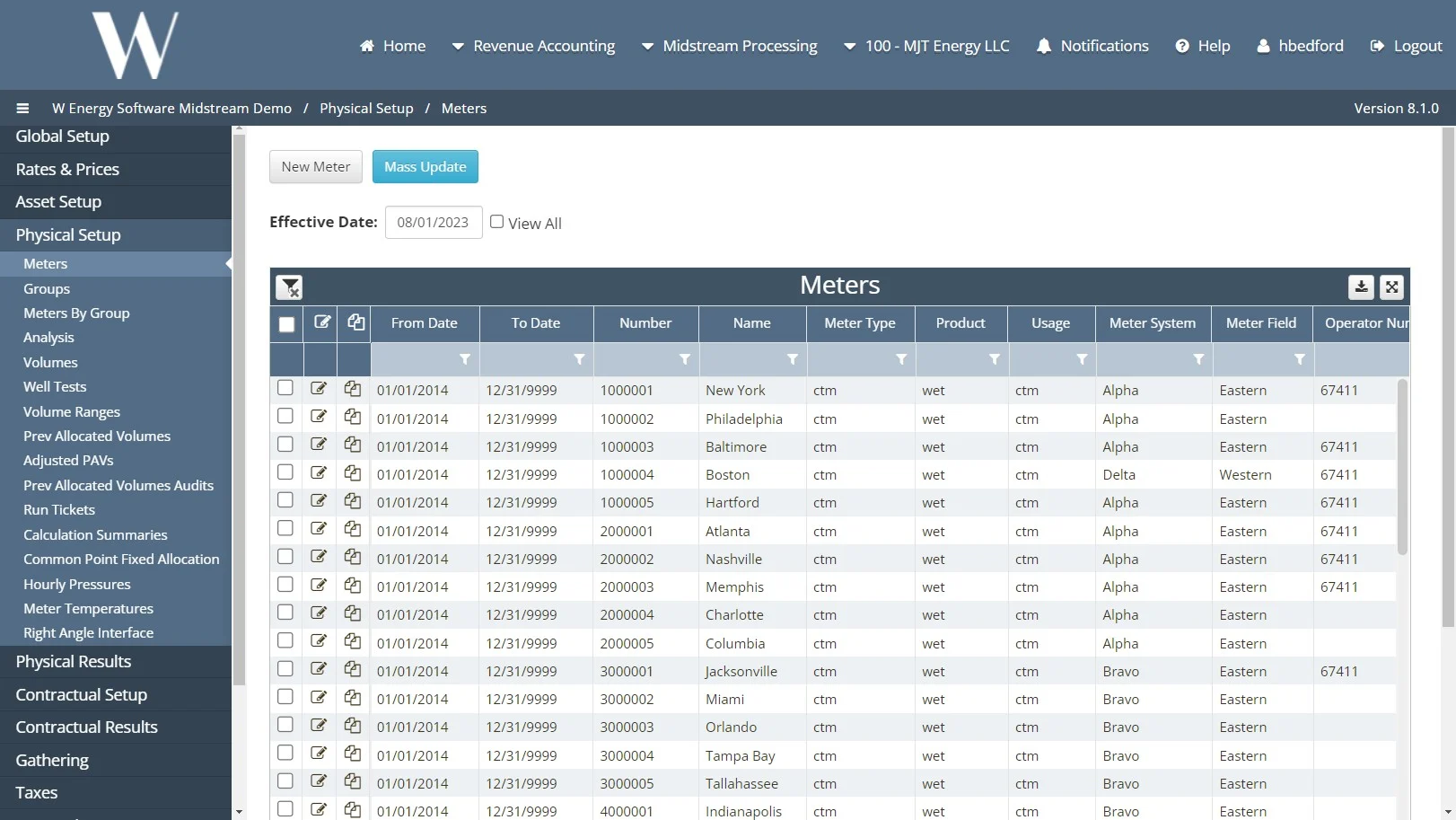 Midstream Accounting Tour