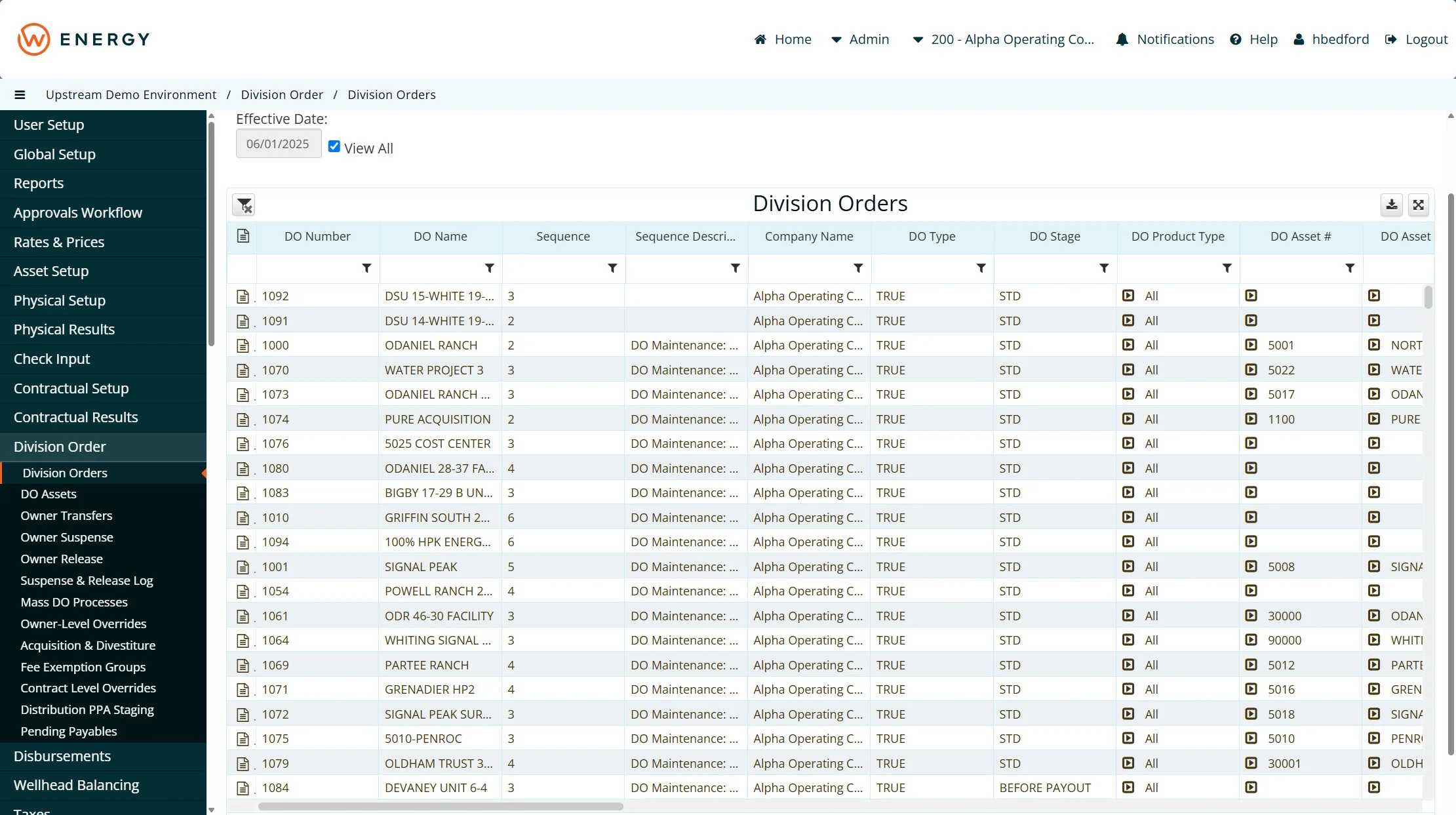 Upstream Accounting Tour