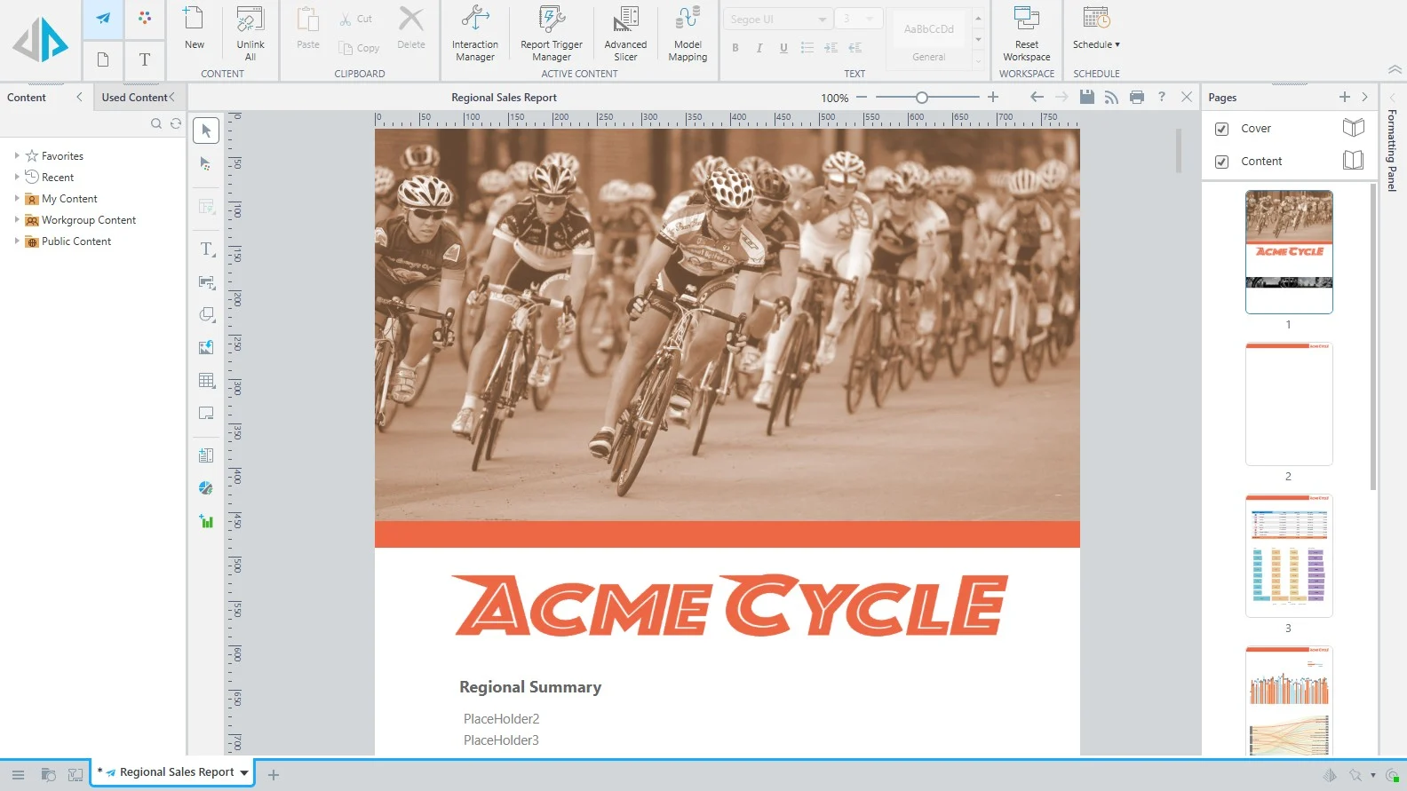 Data Story Telling : Reporting