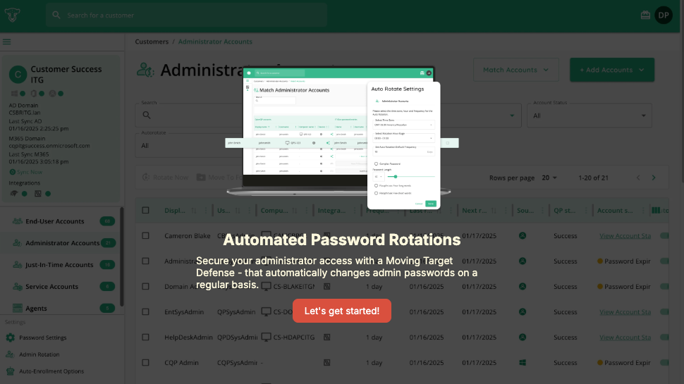 Automated Password Rotations Tour