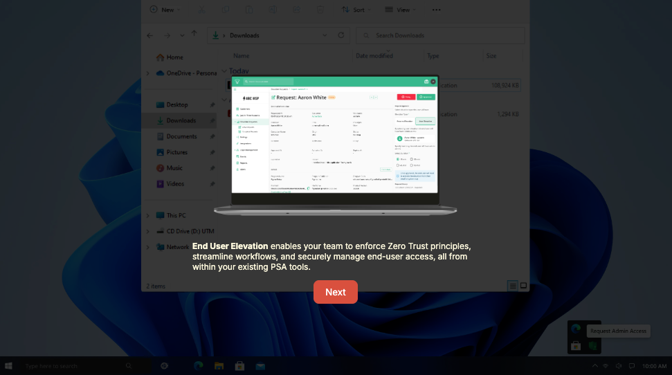 End User Elevation Tour