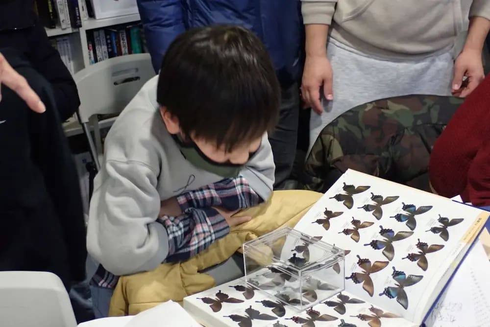 図鑑の使い方・同定教室