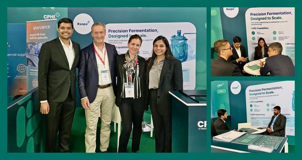 Raspa at CPHI Milan 2026: Building Global Partnerships in Complex Fermentation-Based API Manufacturing