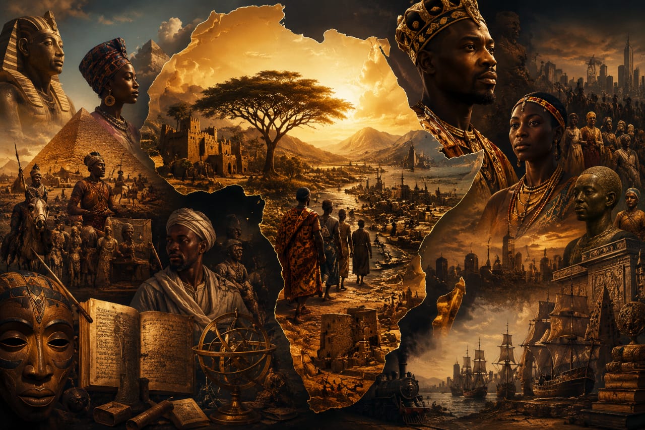 Cover artwork for African History Explained Simply
