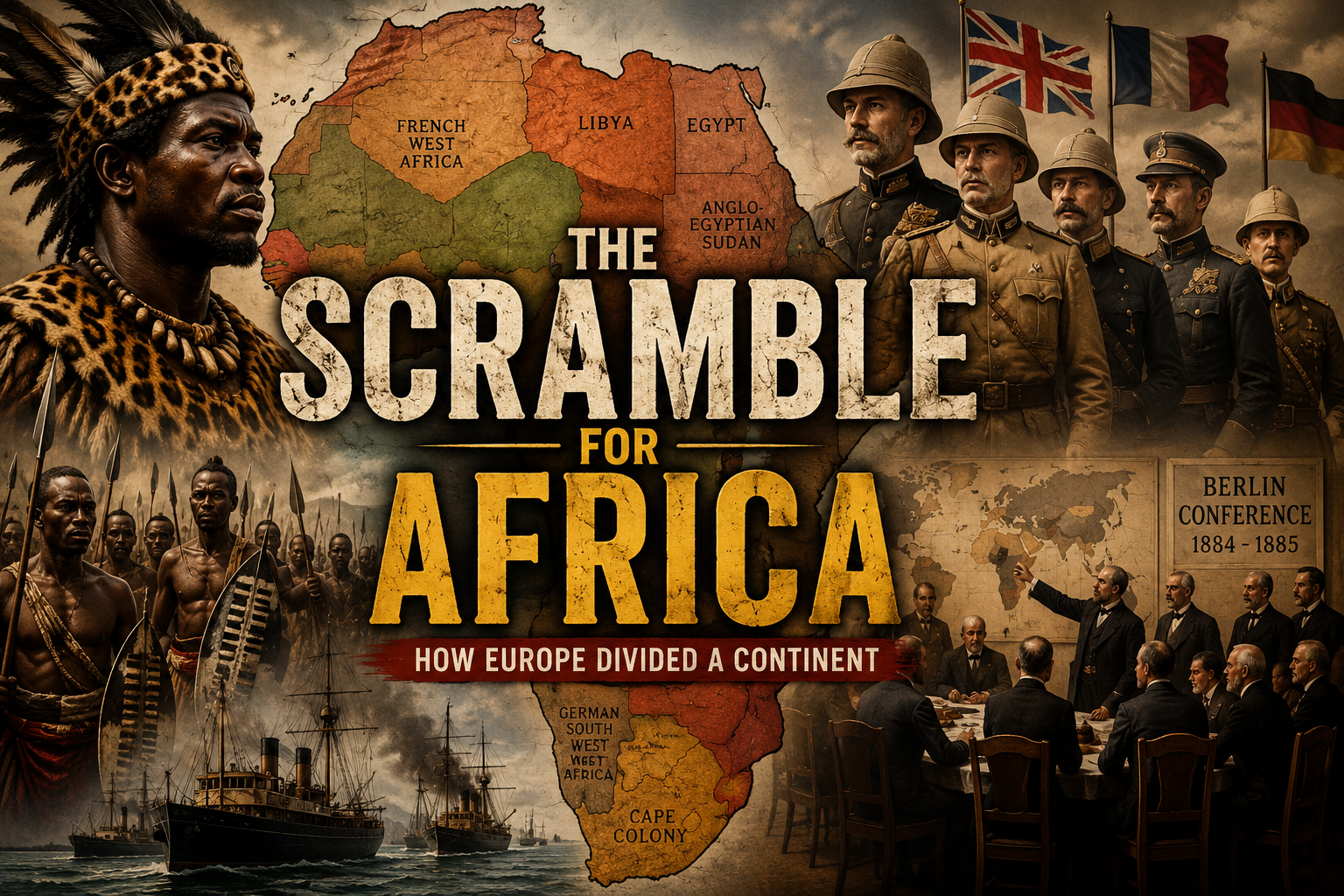 Cover artwork for The Scramble for Africa