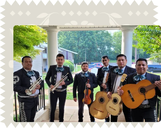 Fotografía de la banda de mariachi