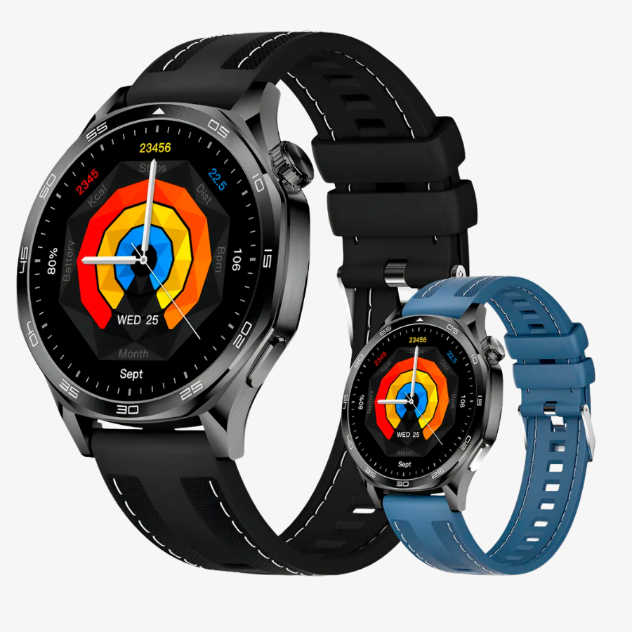 Relógio SmartchWatch Aurafit Nexa 4 AM29 2 Pulseiras – foto 2