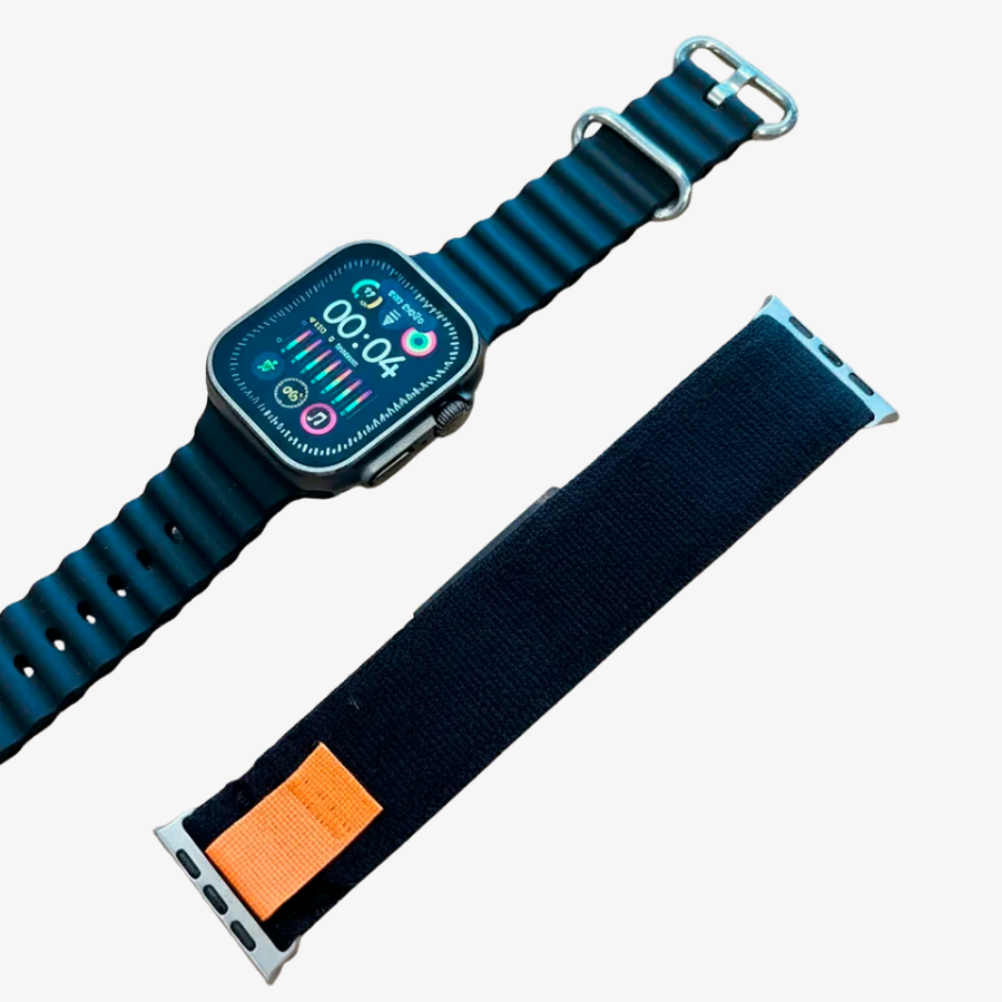 Relógio M10 Ultra Mini 41MM 2 Pulseiras – foto 6