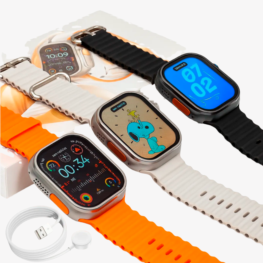 Relógio GS9 Ultra 49MM 2 Pulseiras – foto 3