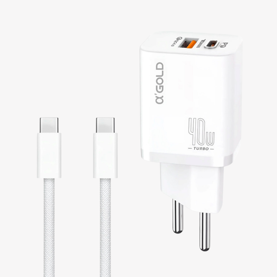 Carregador Turbo 40W TIPO-C para TIPO-A – foto 2