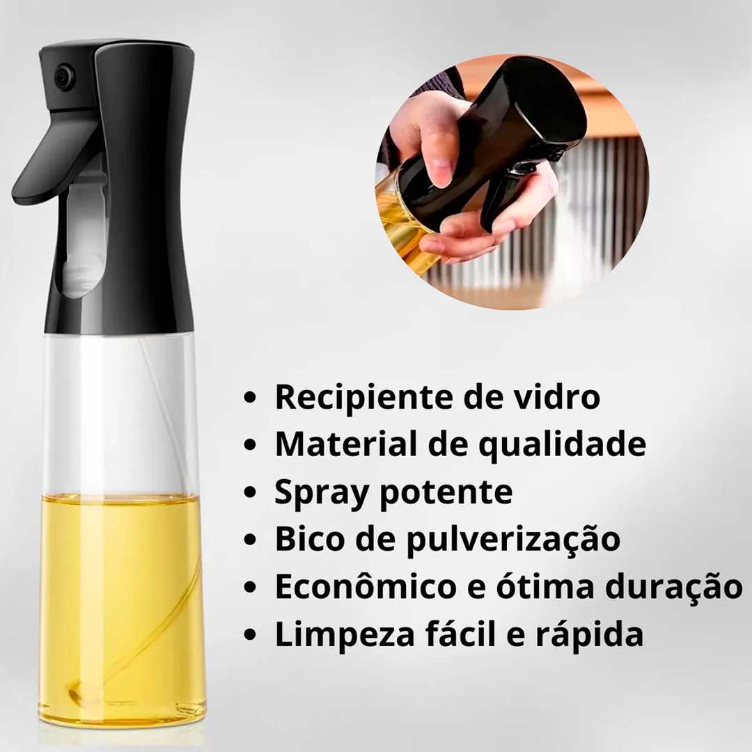 Frasco Borrifador Spray Vidro 220ML – foto 2