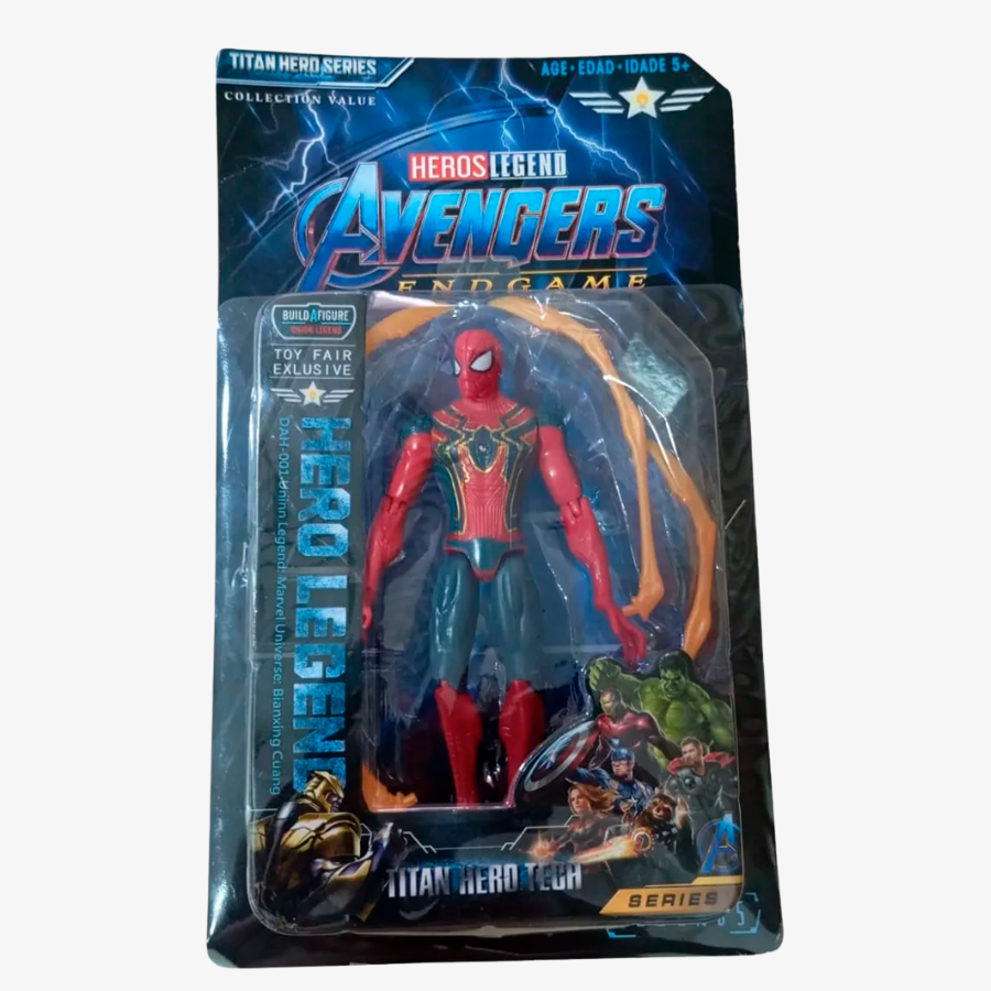 Cartela Homem aranha avulso