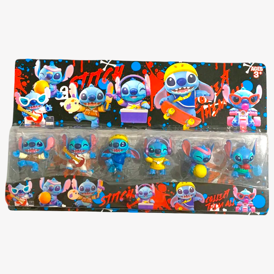 Cartela Stitch 6 peças