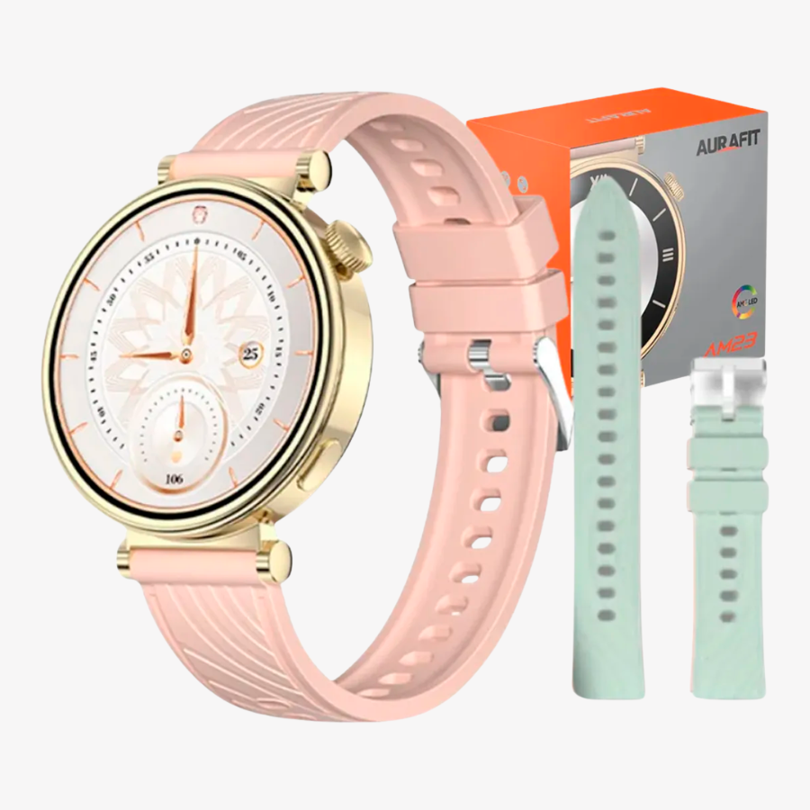 Relógio Aurafit AM23 2 Pulseiras
