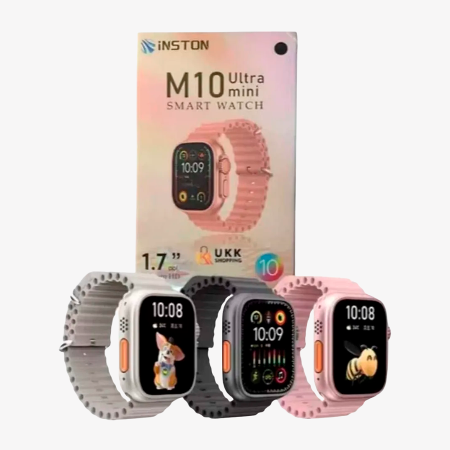 Relógio M10 Ultra Mini 2 Pulseiras 41MM