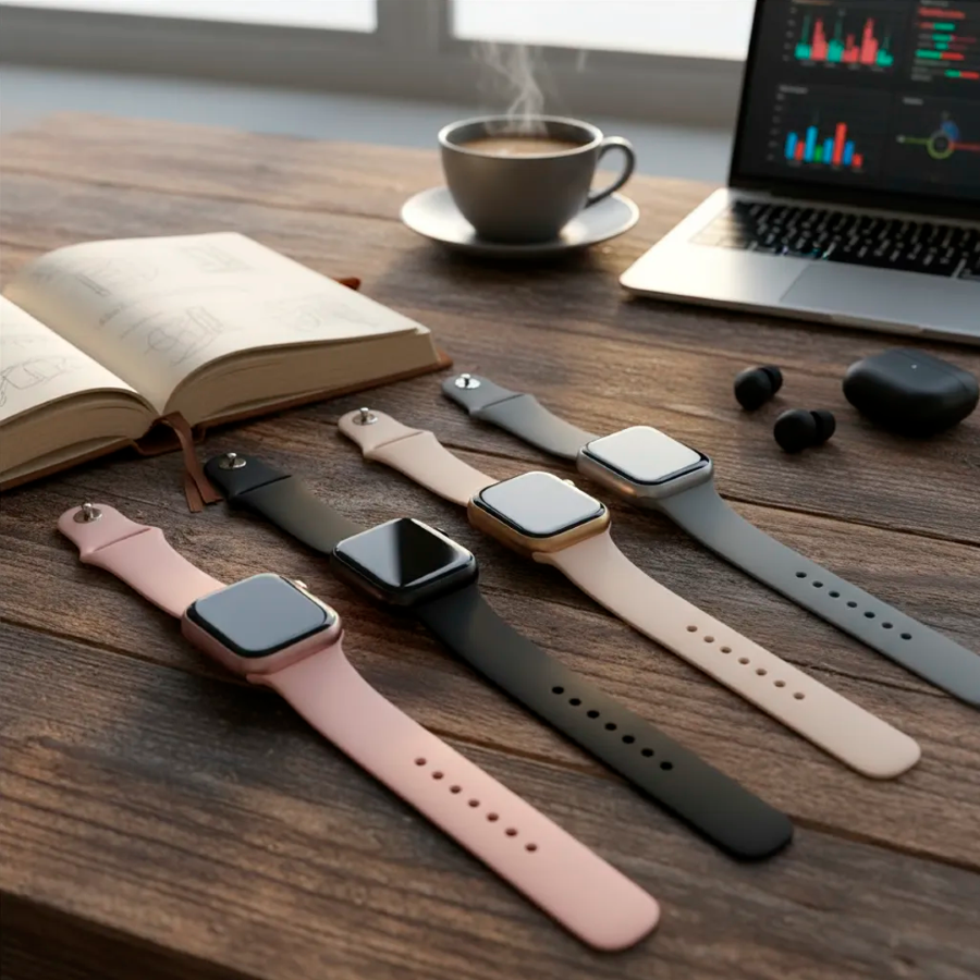 Relógio GS9 mini 2 Pulseiras 41MM