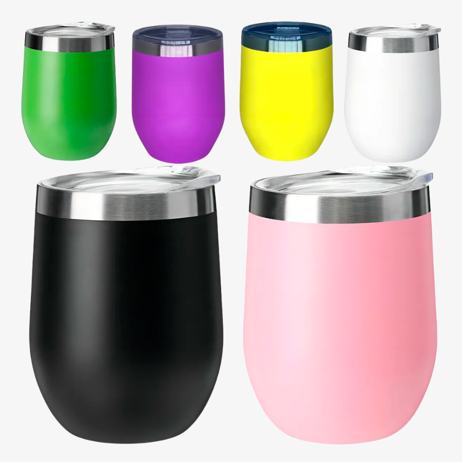 Copo Térmico Cuia com tampa 360ML