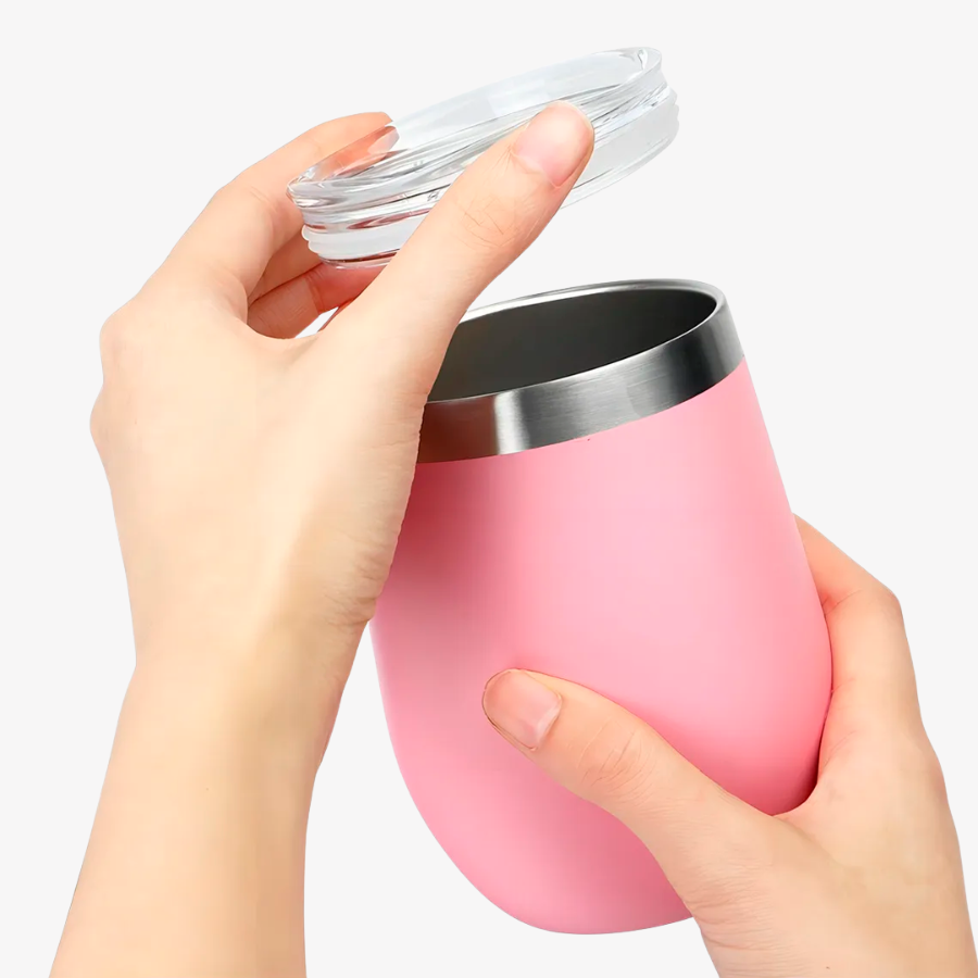 Copo Térmico Cuia com tampa 360ML