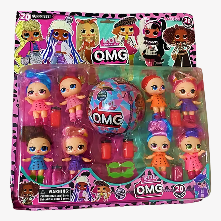 Cartela Brinquedo LOL 16PCS Mais surpresa
