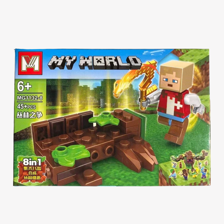 Bloco de Montar Minecraft 45PCS
