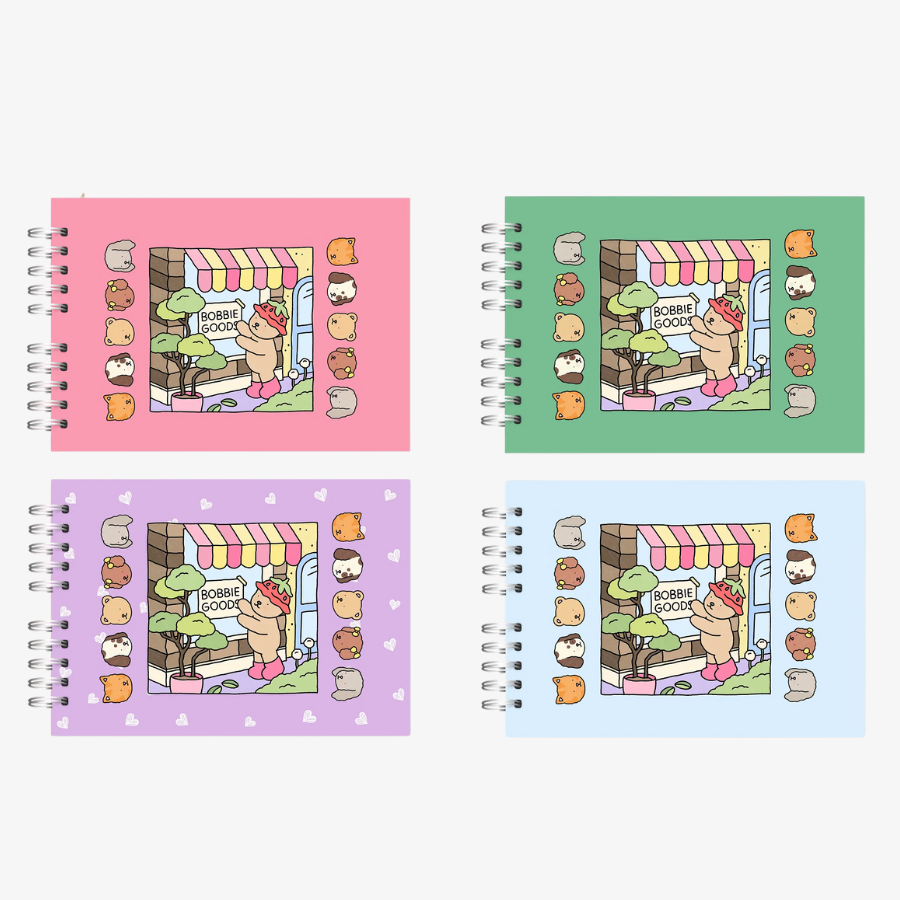 Caderno para colorir Bobbie Good