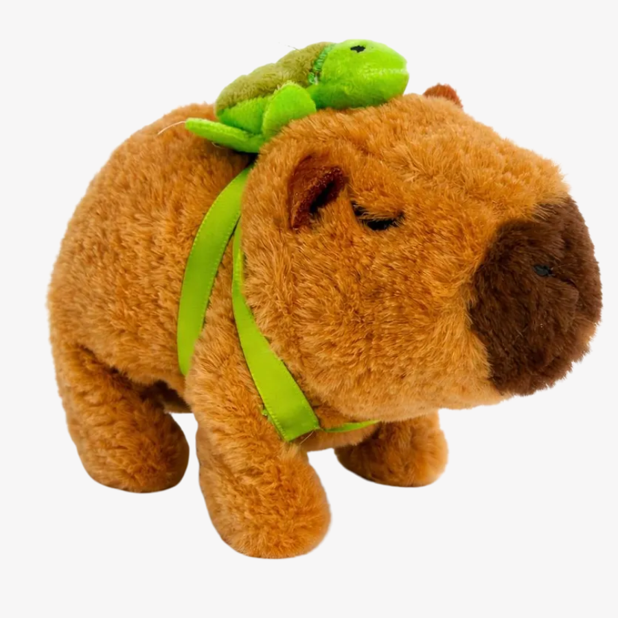 Capivara Pelúcia a Pilha