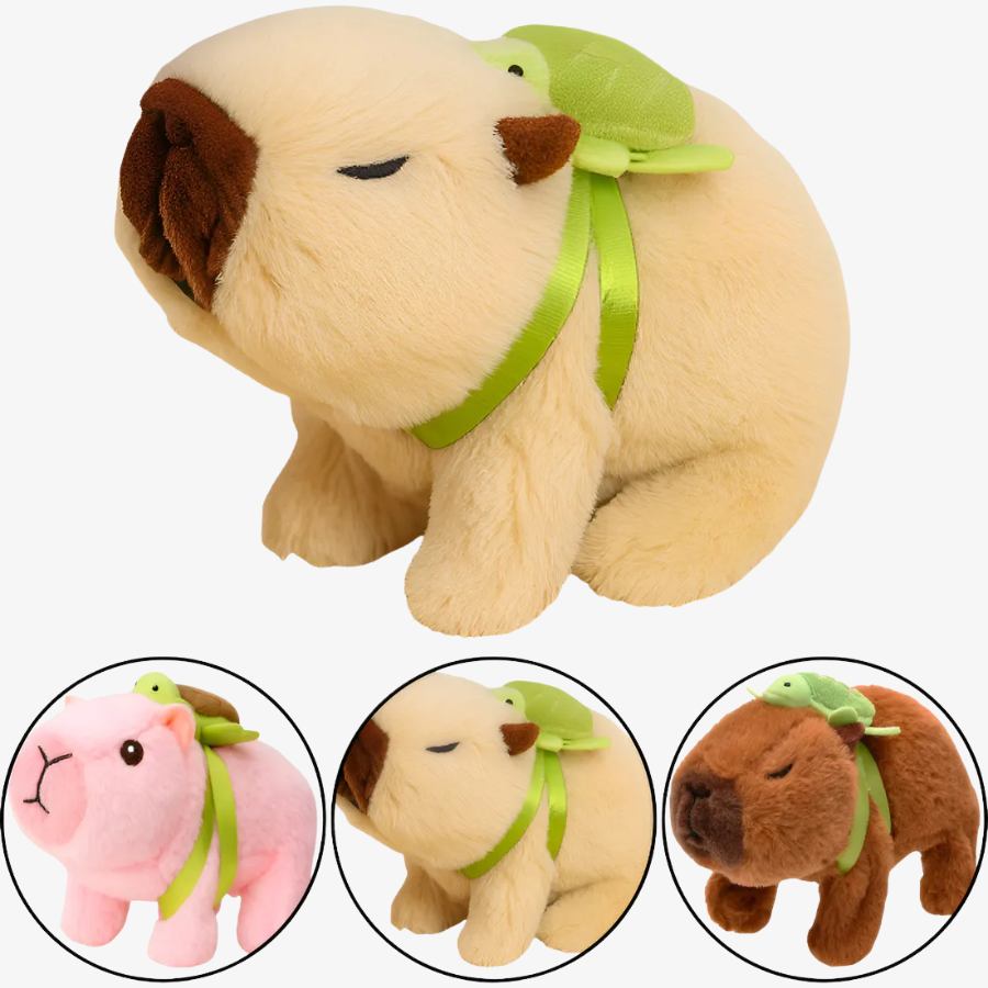 Capivara Pelúcia a Pilha