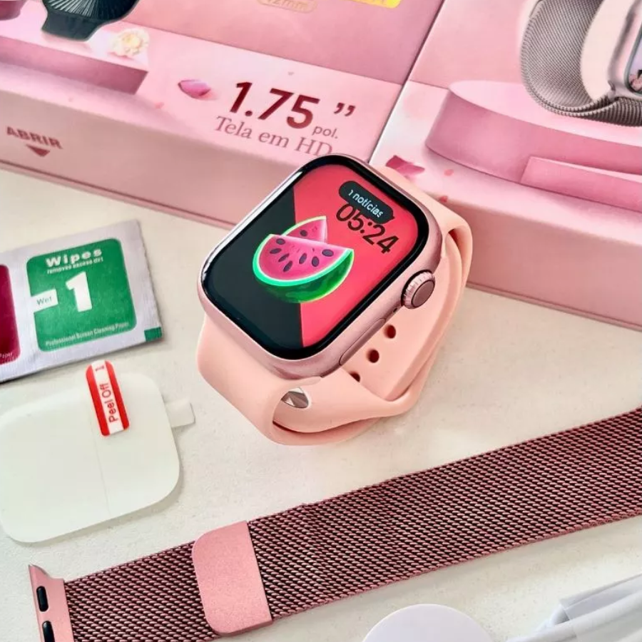 Relógio M11 Mini 2 Pulseiras 42MM