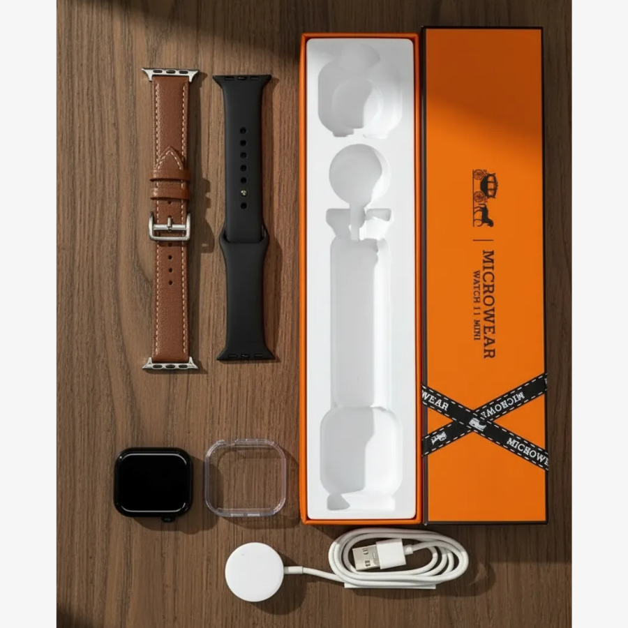 Relógio W11 Mini 2 pulseiras 42MM