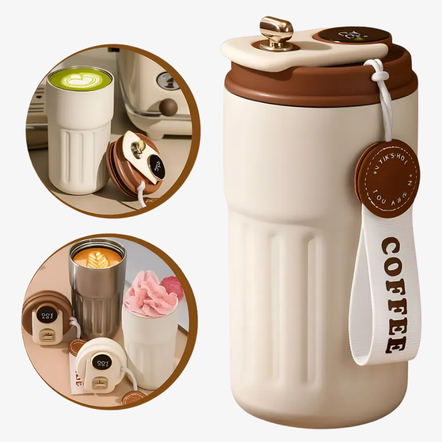 Copo térmico Café com Display 460ML