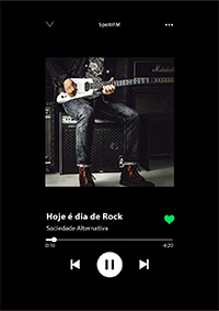 spotify, rock, musica, guitarra, dia dos pais, dia das mães, homenagem
