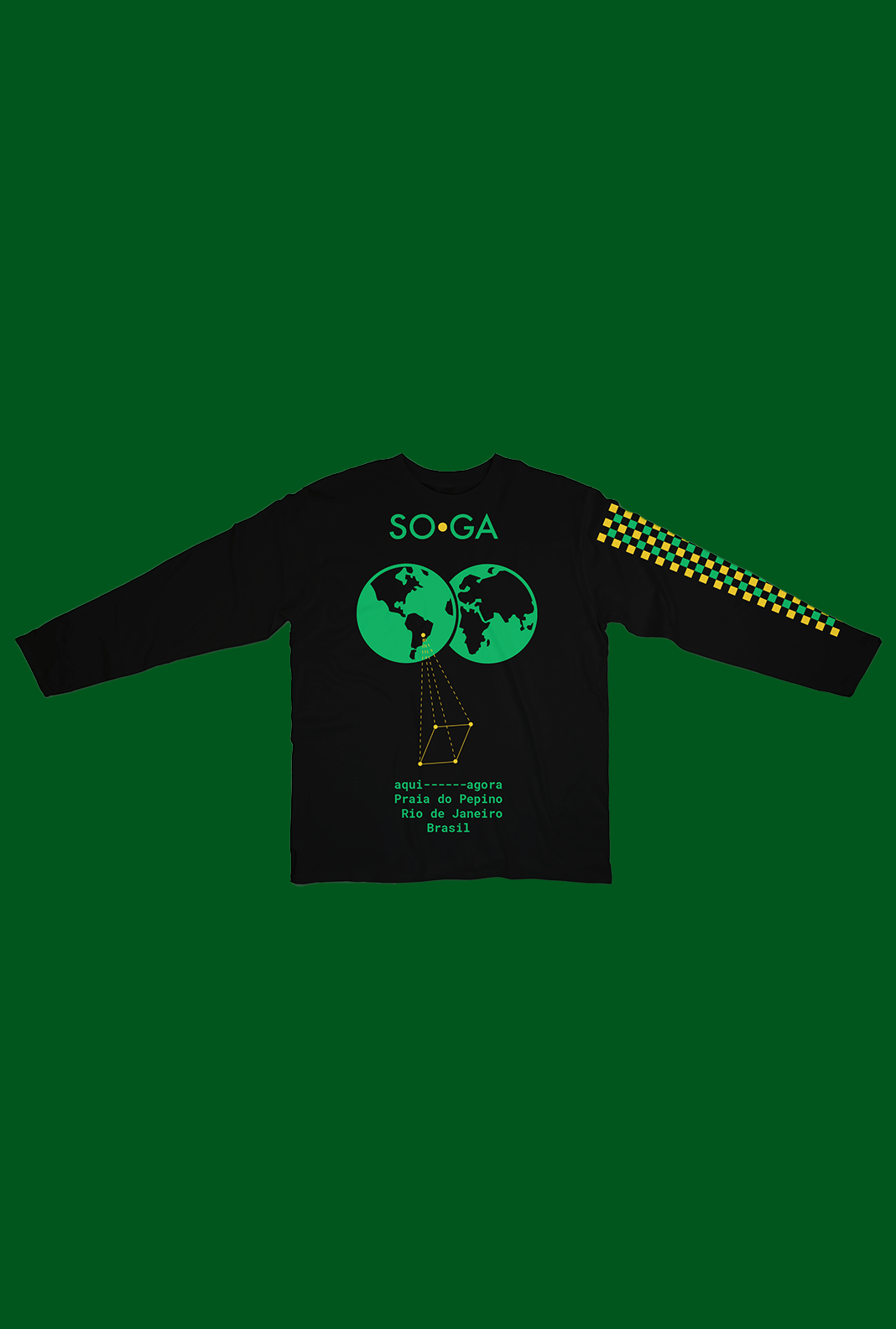 Soga Mundo Verde Preta