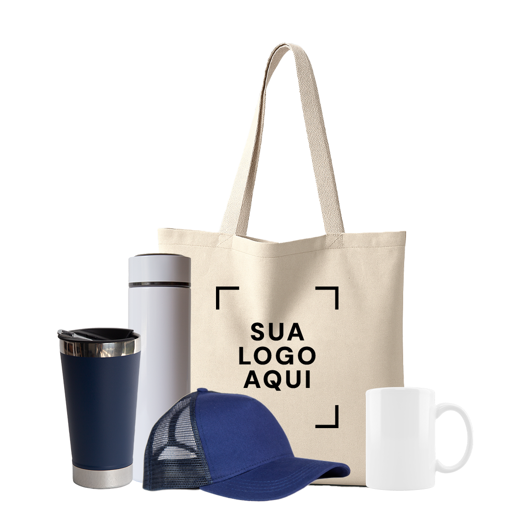 Imagem ilistrativa de acessórios e brindes personalizados