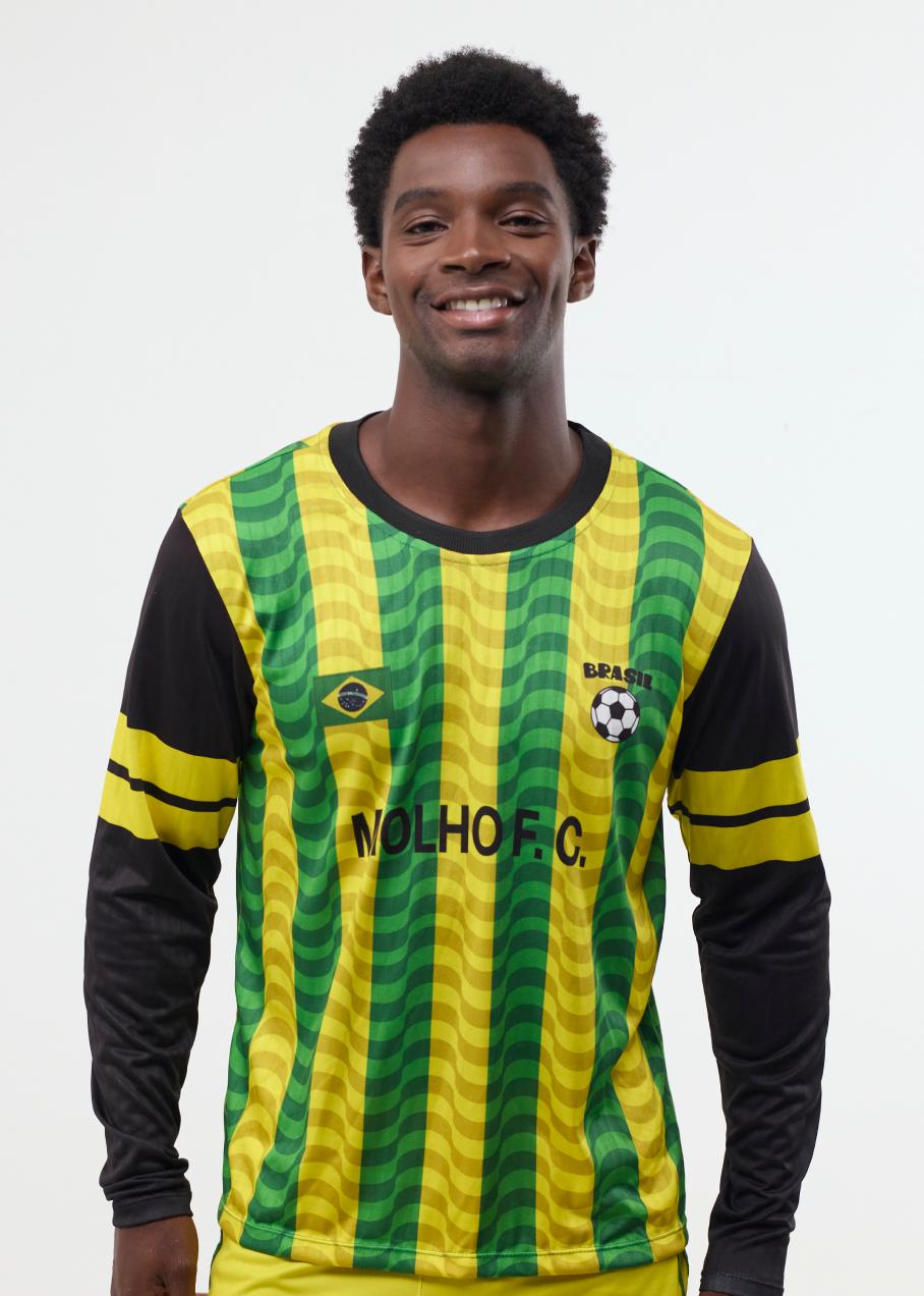 Camisa Manga Longa O Molho Retrô