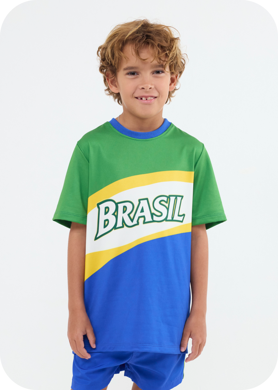 Camisa Infantil Vitória Retrô