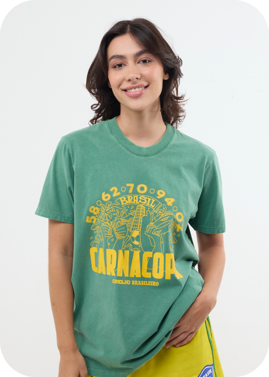 Camiseta Carnacopa Brasil