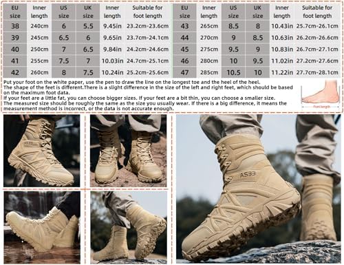 Vue 6 de Aa Hommes Bottes Militaire