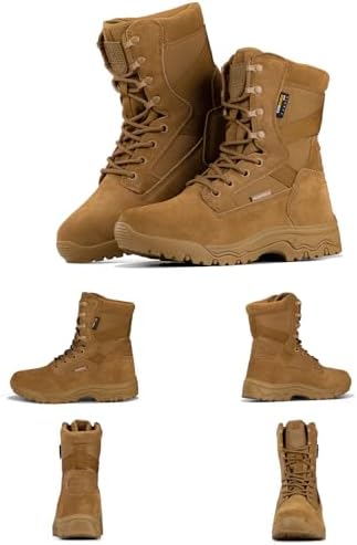 Vue 6 de Bottes Tactiques Pour Hommes