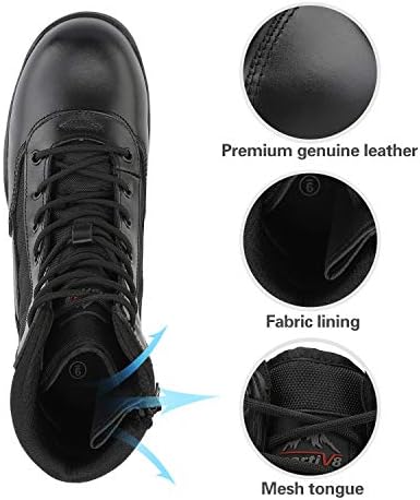 Vue 4 de Bottes Hautes Militaires Chaussures