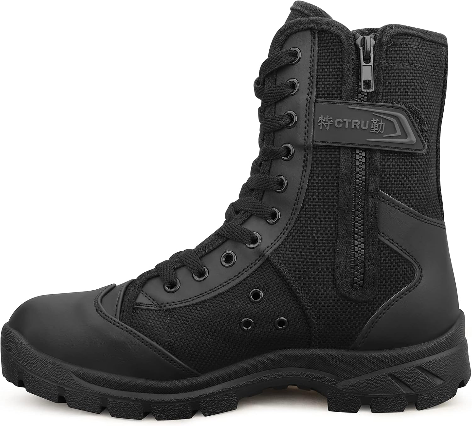 Qunlon Hommes Bottes Militaires