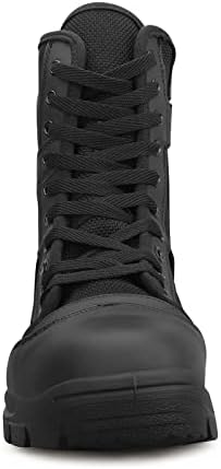 Vue 4 de Qunlon Hommes Bottes Militaires