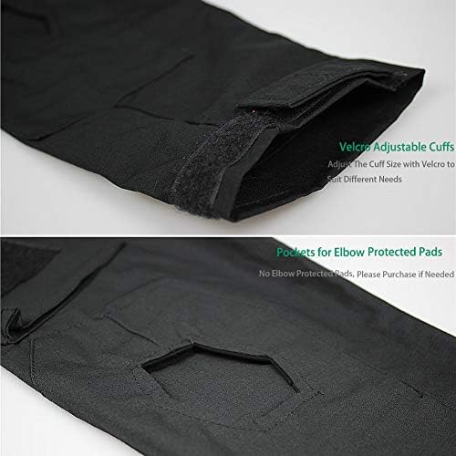 Vue 4 de Hommes Tactique Combat Tshirt