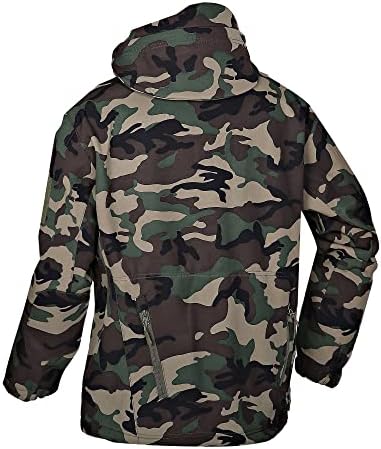 Vue 6 de Homme Softshell Veste Militaire