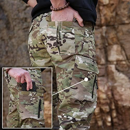Vue 5 de Pantalon Tactique Camouflage Impermeable