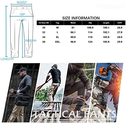 Vue 7 de Pantalon Tactique Camouflage Impermeable