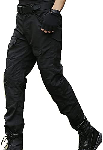 Vue 3 de Pantalon Tactique Multipoches Avec