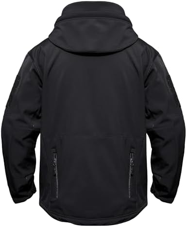 Vue 2 de Homme Impermeable Militaire Combat