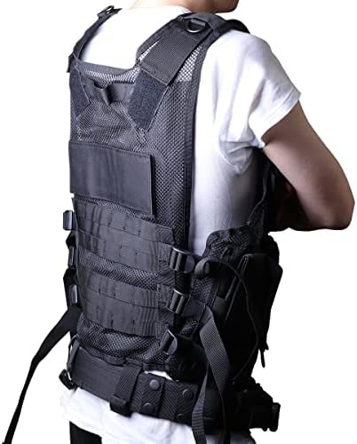 Vue 5 de Polyester Gilet Tactique